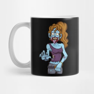 Female Zombie Mug